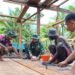 Seluruh Pemasangan Lantai Rampung, Progres Pembangunan Rumah TMMD Terus Dikebut