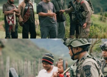 Perkuat Kedekatan Dengan Warga, Satgas ODC Laksanakan Patroli Humanis di Kiwirok