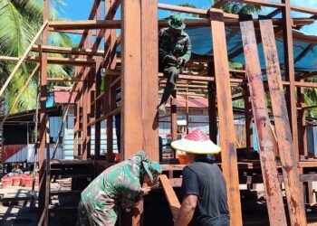 Sasaran Fisik dan Nonfisik Berjalan, TMMD Keakwa Capai 35 Persen