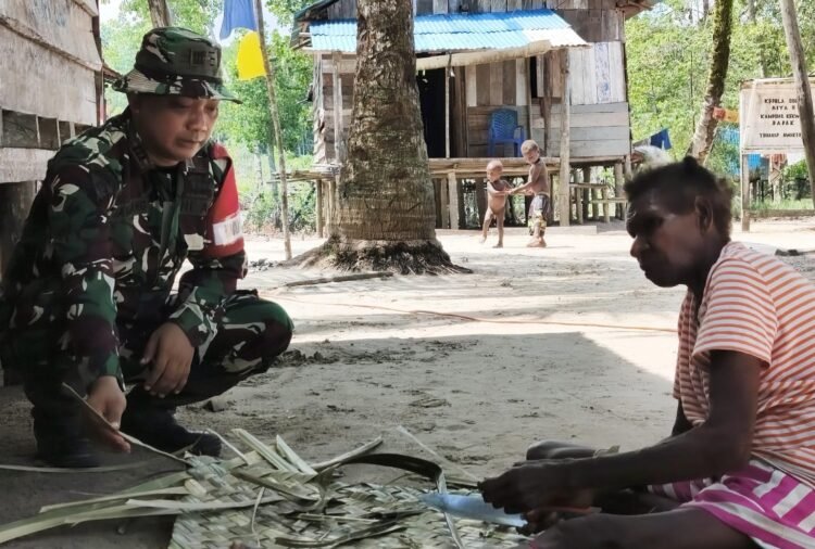 Kemanunggalan TNI dan Rakyat Terjalin Hangat di Lokasi TMMD