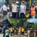 Gercep Atasi Banjir di Jalan Makarena Timika, Darwin Kurnia Rombe Turunkan Alat Berat Bersihkan Parit