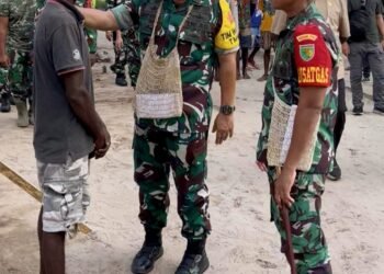 Dibangunkan Rumah, Nicodemus Awaiti Doakan Brigjen TNI Jimmy Watuseke Kelak Jadi Panglima