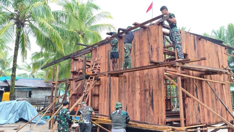 Minggu Ketiga TMMD ke-128 Kodim 1710/Mimika, Progres Pekerjaan Capai 60 Persen