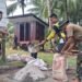 Progres Pembangunan MCK Umum, Satgas TMMD Laksanakan Pengecoran Septik Tank