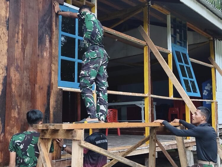 Hari Kedua Rehab Gereja Santo Klemenst Capai Progres 35 Persen