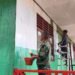 Hadirkan Suasana Baru, Satgas TMMD Percantik Bangunan TK Negeri Naena Keakwa