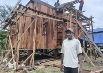 Dari Rumah Sederhana, Nikodemus Awaiti Sambut Harapan Baru Lewat TMMD Kodim Timika