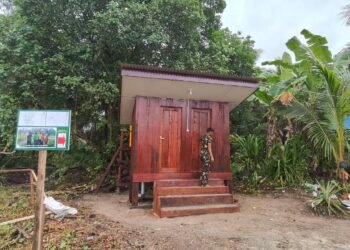 Pembangunan MCK Program Unggulan Kasad Rampung, Siap Dipakai Warga