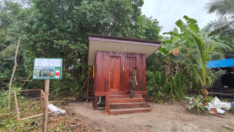Pembangunan MCK Program Unggulan Kasad Rampung, Siap Dipakai Warga