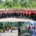 Aksi Jumat Bersih Wujud Kolaborasi Brimob Batalyon B Pelopor Bersama Yon TP/820 DAAI
