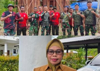 Anggota DPRK Mimika, Rampeani Rachman Apresiasi Pelaksanaan TMMD di Kampung Keakwa