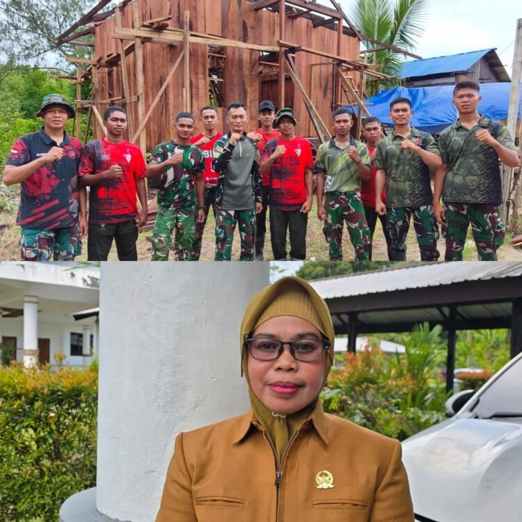 Anggota DPRK Mimika, Rampeani Rachman Apresiasi Pelaksanaan TMMD di Kampung Keakwa