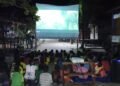 Malam Minggu yang Hangat, Warga Keakwa Antusias Nobar Film Bersama Satgas TMMD