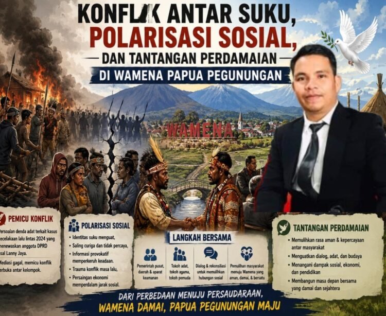 Konflik Antar Suku, Polarisasi Sosial, dan Tantangan Perdamaian di Wamena Papua Pegunungan