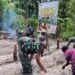 Manfaatkan Lahan Tidur, Satgas TMMD Ke-128 Tanam Jagung Bersama Warga