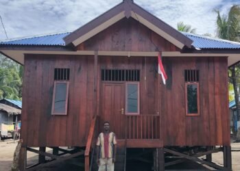 Dibangunkan Rumah Impian, Warga Keakwa Ucapkan Terimakasih Atas Hasil Karya TNI