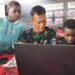 Satgas TMMD Hadirkan Edukasi Teknologi untuk Anak-Anak Kampung Keakwa