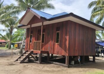 Lima Rumah Program TMMD di Kampung Keakwa Rampung dan Siap Digunakan