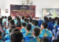 KPU Mimika Ajak Ratusan Siswa SMAN 7 Jadi Pemilih Cerdas
