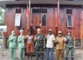 Berhasil Bangunkan 5 Unit Rumah Untuk Warga Keakwa, Wabup Mimika Ucapkan Terimakasih Kepada TNI