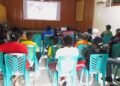 Koramil 1710-02/ Timika Gelar Nobar Piala Dunia, Perkuat Kemanunggalan TNI dan Warga