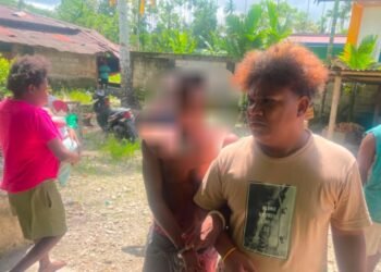 Tim BABAT Polres Mimika Tangkap Pelaku Begal di Jalan Cenderawasih, iPhone Korban Disembunyikan di Plafon Rumah