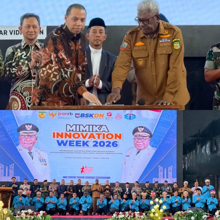 Kolaborasi BRIN-BRIDA, Bupati Mimika Wajibkan Setiap OPD Ciptakan Dua Inovasi pada 2026