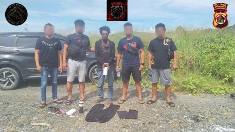 Kurang dari 12 Jam, Polisi Tangkap Pelaku Kekerasan terhadap Anak dan Perampasan di Doyo Baru