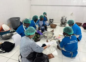40 Mama Kamoro Ikut Pelatihan Pengolahan Pangan Lokal yang Digelar DP3AP2KB Mimika