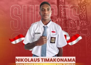 Siswa Asli Kamoro Wakili Papua Tengah ke Seleksi Paskibraka Nasional 2026