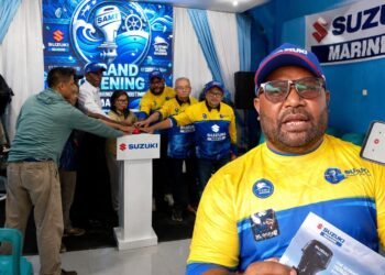 Putra Amungme Hadirkan Dealer Resmi Suzuki Marine Pertama di Papua Tengah