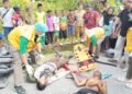 Dibawah Pengaruh Miras, Pemuda Tabrak Warga di SP2 Timika Jaya