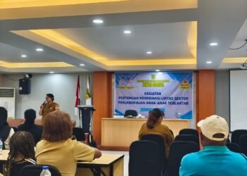 Dinsos Mimika Perkuat Kolaborasi Lintas Sektor Tangani Anak Terlantar