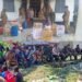 Distrik Agimuga Gelar Pemberkatan Kantor dan Kerja Bakti Bersama Warga