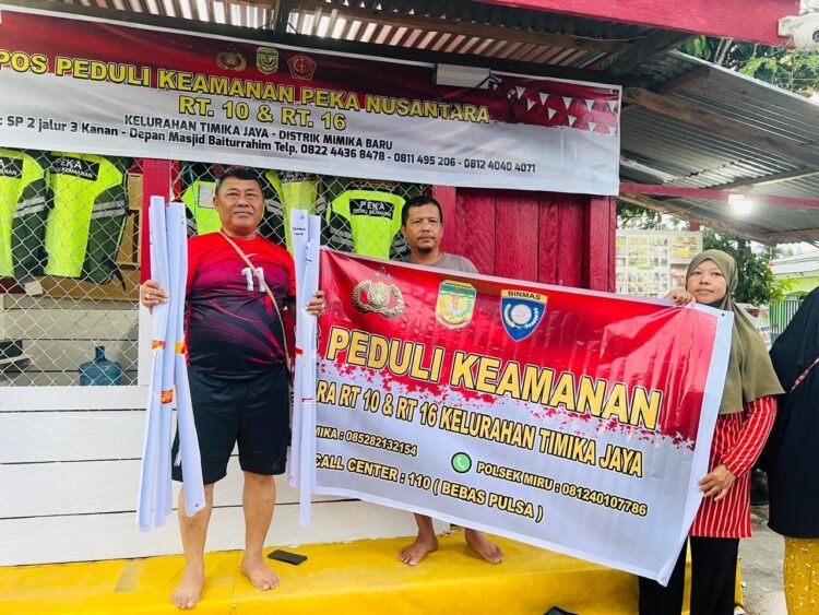 Sambut Hari Bhayangkara, Polres Mimika Gelar Lomba Pos Peka untuk Perkuat Kamtibmas