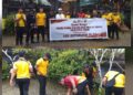 Sambut Hari Bhayangkara ke-80, Sat Samapta Polres Mimika Gelar Bakti Religi di Pura Mandhira Mihika Mandaloka
