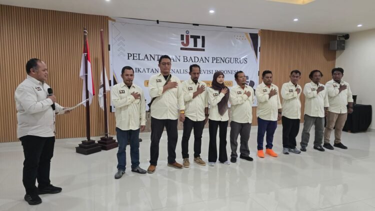 Pengurus IJTI Papua Tengah Periode 2026–2030 Resmi Dilantik, Siap Perkuat Profesionalisme Jurnalis Televisi