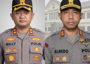 Alredo Rumbiak Nahkodai Polres Mimika, Melanjutkan Tongkat Estafet Billyandha Budiman