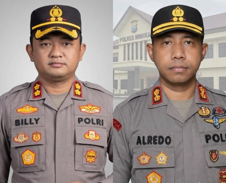 Alredo Rumbiak Nahkodai Polres Mimika, Melanjutkan Tongkat Estafet Billyandha Budiman