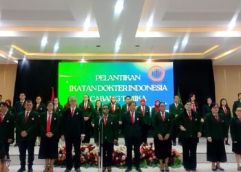 Resmi Dilantik, Pengurus Baru IDI Mimika Fokus Perkuat Layanan Kesehatan dan Kolaborasi dengan Pemerintah