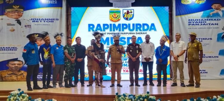RAPIMPURDA dan MUSDA KNPI Mimika 2026 Resmi Dibuka, Pemuda Diajak Bersatu Bangun Daerah