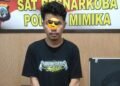 Polres Mimika Bongkar Dua Titik Penyimpanan Sabu, Tersangka N.S Tak Berkutik