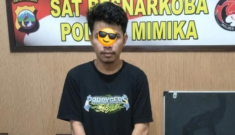 Polres Mimika Bongkar Dua Titik Penyimpanan Sabu, Tersangka N.S Tak Berkutik