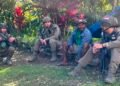 Patroli Humanis Satgas Damai Cartenz di Puncak Jaya, Warga Diajak Jaga Keamanan