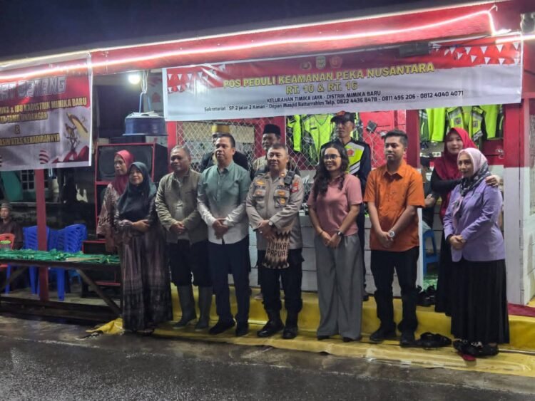 Pos Peka Nusantara Raih Juara I Lomba Siskamling Dalam Rangka Hari Bhayangkara ke-80