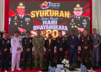 Sekda Mimika Tegaskan Sinergi Pemda-Polri Tetap Solid, Sampaikan Terima Kasih kepada AKBP Billyandha