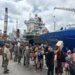 Personel Gabungan Gagalkan Peredaran Sopi di Pelabuhan Pomako, 114,8 Liter Miras Tanpa Pemilik Disita
