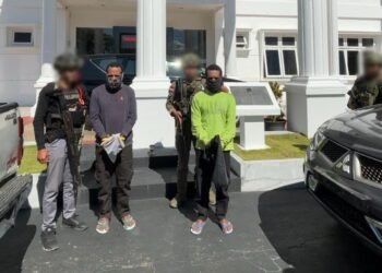 Satgas ODC Limpahkan Dua Tersangka Kasus Pembunuhan dan Penembakan ke Kejaksaan Negeri Jayawijaya