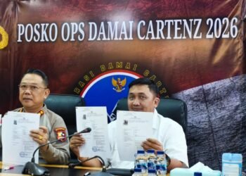 Satgas Operasi Damai Cartenz-2026 Ungkap Hasil Olah TKP Pembakaran Pesawat AMA, Tujuh Terduga Pelaku Telah Diidentifikasi