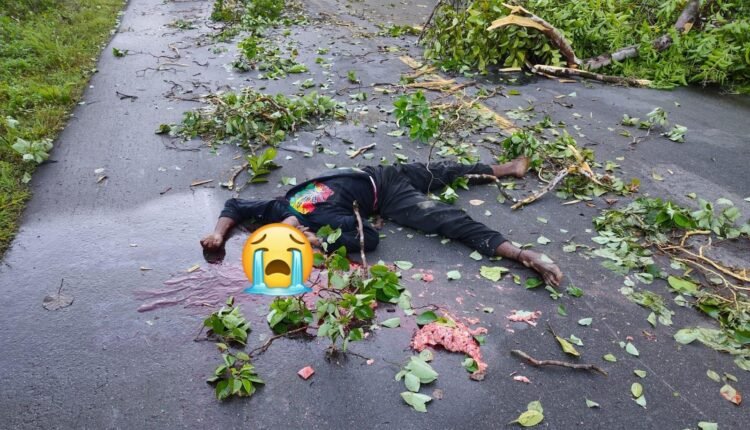 Kecelakaan Tunggal di SP9 Iwaka, Pria Tanpa Identitas Tewas di Tempat